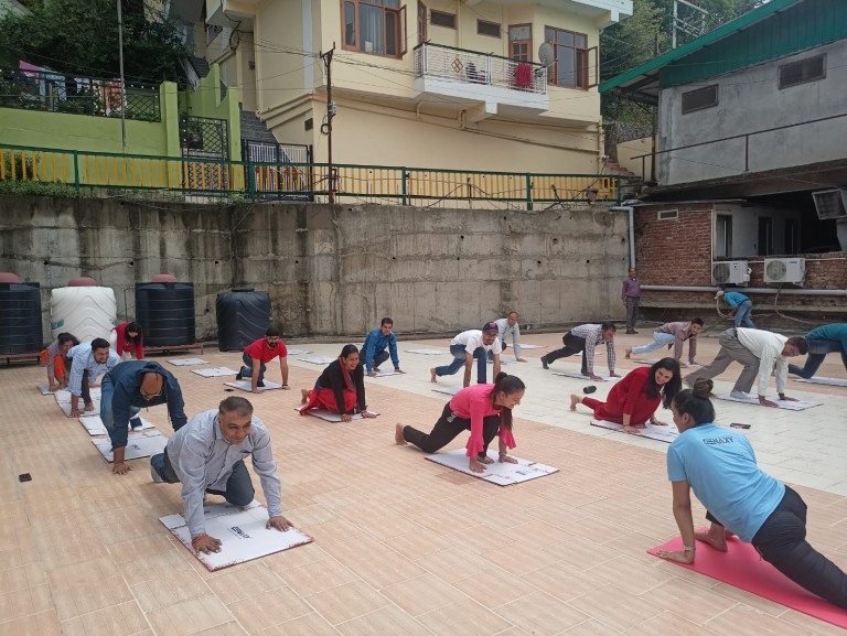 International Yoga Day Celebration at Genaxy